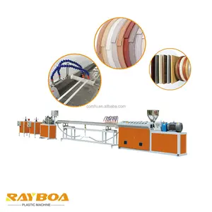 Linha de produção de impressão de bordas de PVC para móveis, linha de produção de extrusão de bordas de PVC, linha de produção de folhas de PVC