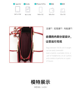 Bolsos cruzados de diseñador de moda, bolsos de hombro de cuero PU de alta calidad, bolsos de mano informales de lujo para mujer - Product Image 3