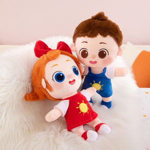 Les jouets en peluche Cha Cha et <span class=keywords><strong>Nana</strong></span> sont de jolies petites poupées en peluche adaptées aux cadeaux de famille pour garçons et filles. - Product Image 3