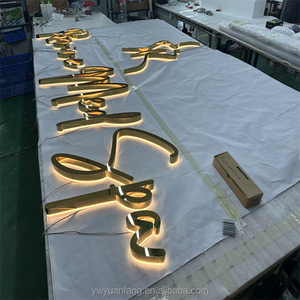 3D Acrylic ánh sáng lên biểu tượng tùy chỉnh dấu hiệu điện tử quảng cáo Chiếu Sáng Ngoài Trời ánh sáng LED thư cửa hàng kinh doanh dấu hiệu phía trước - Product Image 2