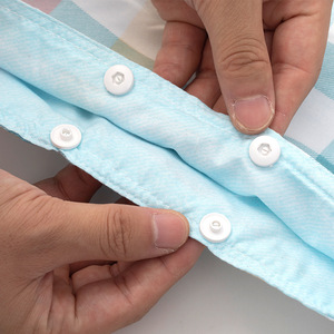 Attaches à pression sans couture pour vêtements de bébé, housses de couette et couvre-lits, une alternative sans outils aux boutons traditionnels et - Product Image 3