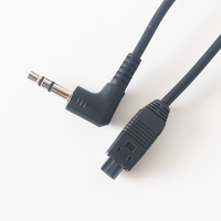 Cable de Audio TRS con Conector Jack Estéreo de 3.5 mm en Ángulo Recto, Cable USB Mini B de 4 Pines Macho a Jack de 3.5 mm
