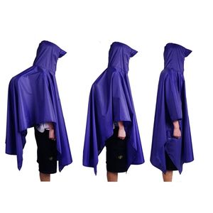 Imperméable 3-en-1 d'extérieur avec capuche et manches, housse de pluie imperméable pour moto, camping, randonnée, voyage, tente - Product Image 4