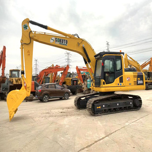 Miniexcavadora Komatsu PC200 Cralwer usada a buen precio, excavadoras originales Komatsu PC60 PC70 PC78 PC220 a la venta, excavadoras a la venta a buen precio - Product Image 1