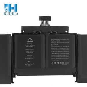 Batería para Portátil RUIHUA <span class=keywords><strong>A1618</strong></span> 11.36V 99.5WH Año 2015 para MacBook Retina 15" A1398, Batería Recargable - Product Image 4