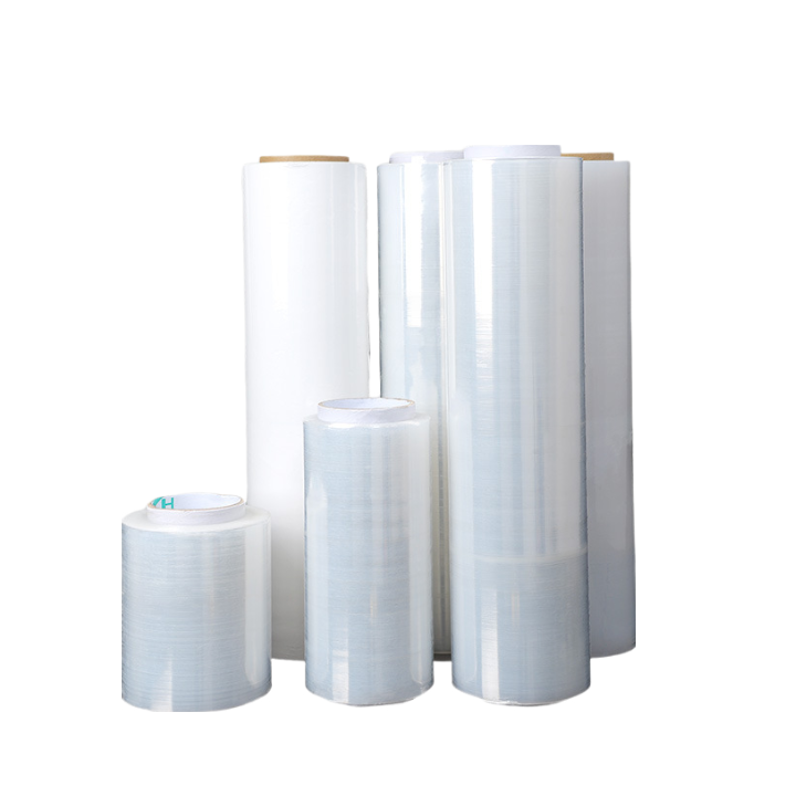 Wholesale Customizable PE Stretch Film Rolls Soft LLDPE Material for Winding and Plastic Film Packing with Wrap Machine