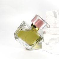 Vente en gros de flacons cosmétiques de nouvelle conception, flacon de parfum de luxe, atomiseur transparent, flacon de parfum vide, flacon d'huile essentielle