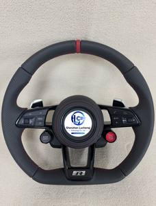 Volante Deportivo de Cuero y Gamuza para VW <span class=keywords><strong>Golf</strong></span> MK7 GTI <span class=keywords><strong>R</strong></span> <span class=keywords><strong>Line</strong></span> Passat B8 B9, Piezas de Repuesto para Tuning Interior de Automóviles - Product Image 5