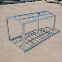 Maison préfabriquée de 20 pieds, maison modulaire préfabriquée, structure en acier galvanisé