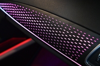 Éclairage d'ambiance à motif fibre de carbone pour Audi A7 C7 2011-2018, éclairage d'ambiance dynamique pour tableau de bord, garniture de console centrale