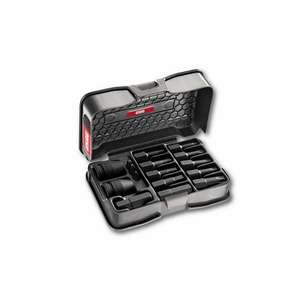 USAG - U06870100 Assortiment d'inserts d'impact dans un boîtier ABS (16 pièces)-EAN 8001150037566 IMPACT SOCKETS ET ACCESSOIRES - Product Image 1