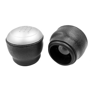 ปุ่มปรับเกียร์รถยนต์สำหรับ Hyundai Kia หนังสีดำ K3ดีไซน์ตามหลักสรีรศาสตร์ - Product Image 5