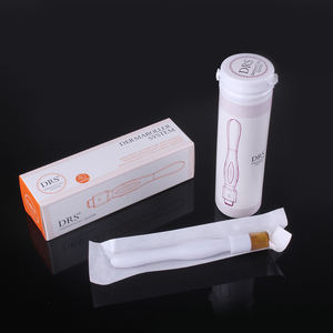 Fabricant original Vente en gros <span class=keywords><strong>DRS</strong></span> 40 Derma Stamp pour le traitement du visage Microneedling Stamp Roller avec bouteille de stockage ronde - Product Image 6