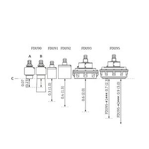 Capteur ultrasonique Endress+Hauser FDU91 pour la mesure du niveau et du débit des liquides, IP68, précision +/-2 mm, portée jusqu'à 10 m - Product Image 5