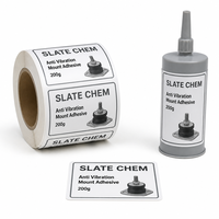 Etiquetas Adhesivas de Vinilo Impresas Personalizadas, Resistentes a los Arañazos, con Protección UV, con Corte de Forma Personalizada para Botellas de Suplementos
