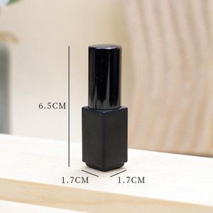 The Factory Sells 3 ml 5 ml 10 ml 20 ml Black Matte High-end Portable Cylindrical Glass Perfume <b>Bottles</b> - Product Image 3