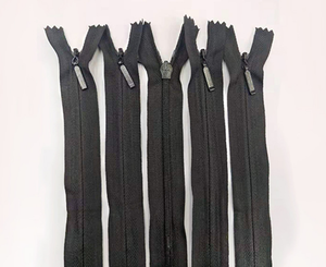 Fermeture éclair <span class=keywords><strong>Invisible</strong></span> en Nylon, 5 mètres, à bout ouvert, ruban en <span class=keywords><strong>maille</strong></span> <span class=keywords><strong>pour</strong></span> vêtements, <span class=keywords><strong>couture</strong></span>, accessoire d'oreiller - Product Image 2