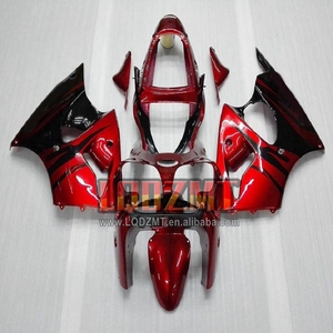 Cuerpo de inyección para KAWASAKI <span class=keywords><strong>NINJA</strong></span> ZX 6R <span class=keywords><strong>636</strong></span> ZX636 ZX6R 00 01 rojo de fábrica 02 37No.21 2000 2000 2001 600CC, carenados para modelos de fábrica - Product Image 5