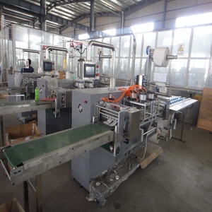 Macchina confezionatrice di guanti chirurgici in lattice completamente automatica macchina confezionatrice di tamponi di garza - Product Image 6