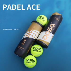 Pelota <span class=keywords><strong>de</strong></span> Tenis <span class=keywords><strong>de</strong></span> Lana Duradera ODEA para Entrenamiento Profesional y Competición para Adultos, en Lata ACE - Product Image 4