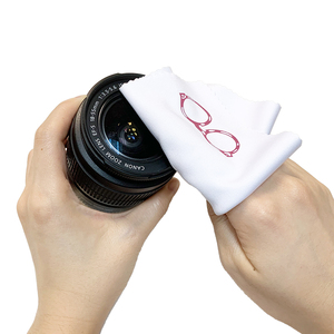 Promotional Eco-Friendly Antimicrobial Microfiber Cleaning Cloth for <b>Glasses</b> Lenses Electronics - Product Image 4