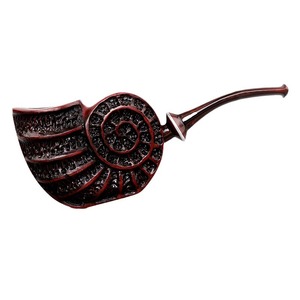 MUXIANG Handmade Briarwood Smoking Pipes Bent Type With Vulcanized Rubber Mouthpiece Tobacco Pipe - Product Image 5