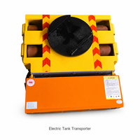 Chariot de transport électrique robuste 10T 20T 30T 40T 50T 60T pour réservoirs, chariot de manutention télécommandé pour déplacement de charges