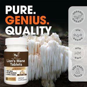 Vente en gros de comprimés de crinière de lion soutien de la fonction cognitive complément alimentaire pour la santé du cerveau - Product Image 2