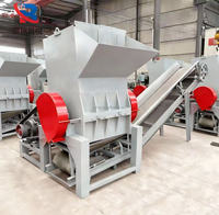 Plastic Recyclinglijn - Model 800 Crusher voor flessen, kratten en hard plastic