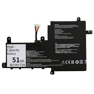 Batterie de remplacement pour ordinateur portable B31N1729 51Wh, batteries d'origine pour ASUS VivoBook S15 S530 S530F S530FA S530FN S530UF S530UA S530UN - Product Image 1