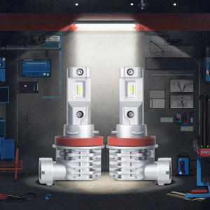 Đèn pha ô tô mini lắp trực tiếp 8000lm <span class=keywords><strong>55W</strong></span> 6000K bóng đèn LED H3 mới 12V - Product Image 3