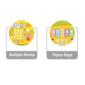 Machine à histoires multifonctionnelle éducative précoce pour bébé, jouet musical en plastique pour téléphone, éclairage, piano, jouets pour enfant et bébé - Product Image 4