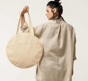 <span class=keywords><strong>Sac</strong></span> cabas rond en coton tendance, beige, en <span class=keywords><strong>cuir</strong></span> vegan, grand <span class=keywords><strong>sac</strong></span> rond, <span class=keywords><strong>sac</strong></span> de shopping en simili <span class=keywords><strong>cuir</strong></span> - Product Image 2