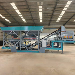 Centrale à béton mobile compacte de haute qualité 45m³/h avec mélangeur de 750 litres pour les industries de la fabrication de ciment et des silos - Product Image 1