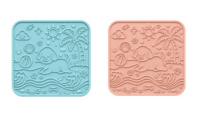 Tapis de léchage pour chien en silicone sans BPA, anti-anxiété, à alimentation lente, avec ventouses