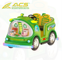 ACS Green Road pour véhicule d'attraction porteur, construction métallique, support japonais, fonctionnalités lumineuses pour arcade commerciale intérieure