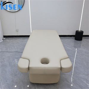 Cama de Masaje Tailandesa Kisen, Eléctrica y Manualmente Ajustable, Cama de Belleza Personalizada, Mesa para Salón, Clínica u Hospital, en Oferta - Product Image 5