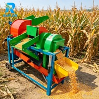 Ventes directes usine : Batteuse multifonctionnelle pour maïs, riz, blé, sorgho et soja, avec moteur électrique ou diesel