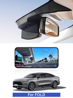 Holroadx Caméra embarquée 4G à double objectif avec vision nocturne pour Ford Kuga Escape Aisa Europe Afrique Plug&Play