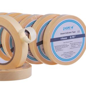 เทปติดปิดบรรจุภัณฑ์สำหรับการฆ่าเชื้อด้วยไอน้ำในหม้อนึ่งฆ่าเชื้อทางการแพทย์แบบใช้แล้วทิ้ง - Product Image 4