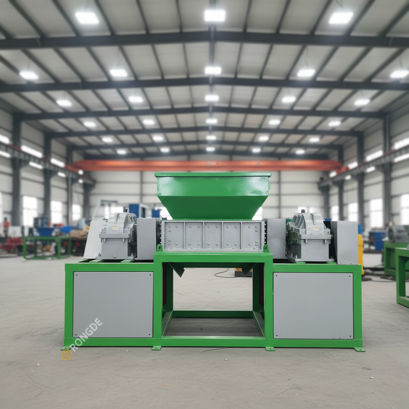 Double Shaft Shredder for Shredding Plastic