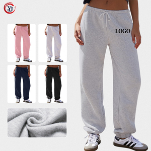 Custom Women's <strong>Fleece</strong> Lined Sweatpants Casual Women's <strong>Trousers</strong> Low Rise Drawstring Sweat Pants Track Pant for Women - Product Image 1