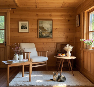 Cabane en rondins de loisirs en plein air en bois massif de style nordique Endroit idéal pour la détente dans la cour - Product Image 5