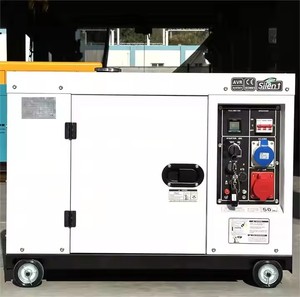 Petit groupe électrogène diesel à bas <span class=keywords><strong>prix</strong></span> 5KW 6KW 8KW 10KW 12kw 15kw 20kw Groupes électrogènes diesel super silencieux portables - Product Image 4