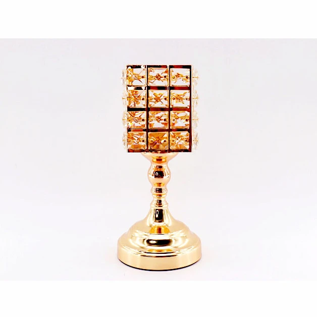 Украшение для дома металлические железные подсвечники для свадьбы Кристальные центральные части стол центральные части подсвечники стенд украшение