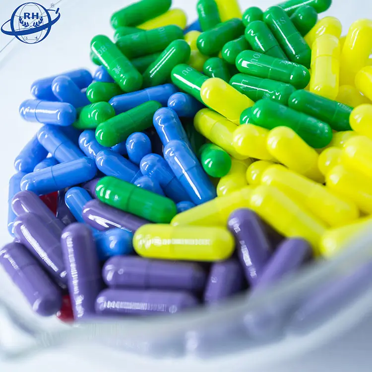 Großhandel Gedruckt Leere Pille Gelatine Kapseln Made In China Größe 00 0 1 2 3 4