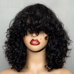 Venta al por mayor de 12 pulgadas de lujo brasileño de encaje frente Bob peluca corta rizada Bob pelucas para mujeres negro crudo HD alta calidad Frontal invertido - Product Image 2