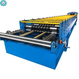 High quality construction glazed tile making machinery Galvanized metal corrugated roof sheet roll forming machine