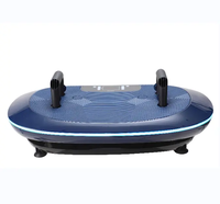 M Crazy Fitness 3D Vibrationsplatte ABS+Stahl 120kg Max. Belastung 400W Motor LED-Tastensteuerung 12 Monate Garantie Heimgebrauch Sicher 1-99