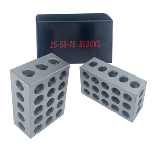 Modelo completo de máquinas herramienta Ultra precisión 2-4-6 bloques <span class=keywords><strong>1</strong></span> par 23 agujeros precio favorable juego de bloques de maquinista 0,0002 "combinado - Product Image 1